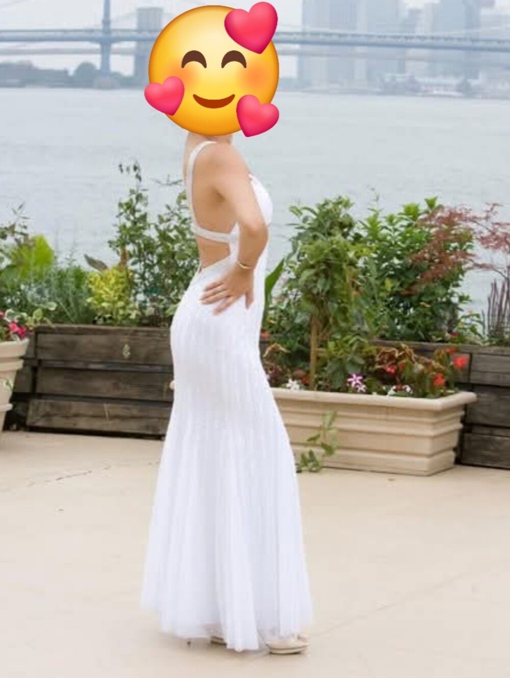 Sean Collection Beaded Gown